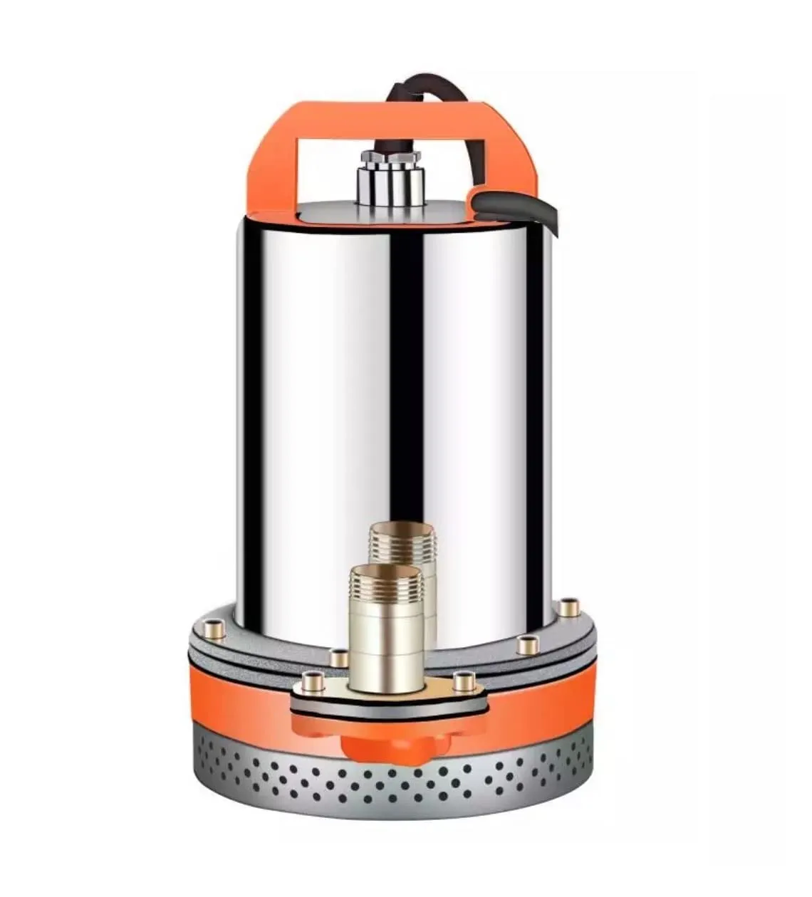 Asian Pumps & Machineries Solar Submersible Water Pump DC 12V 150W Solar Panel